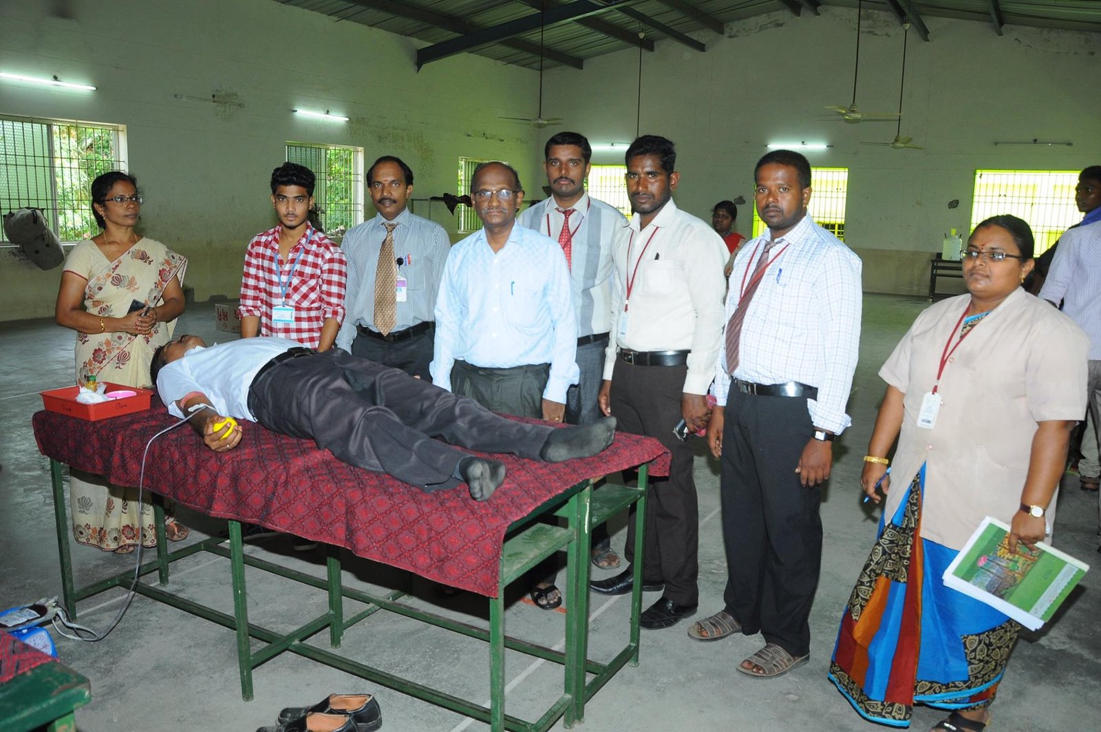 Blood Donation Camp.