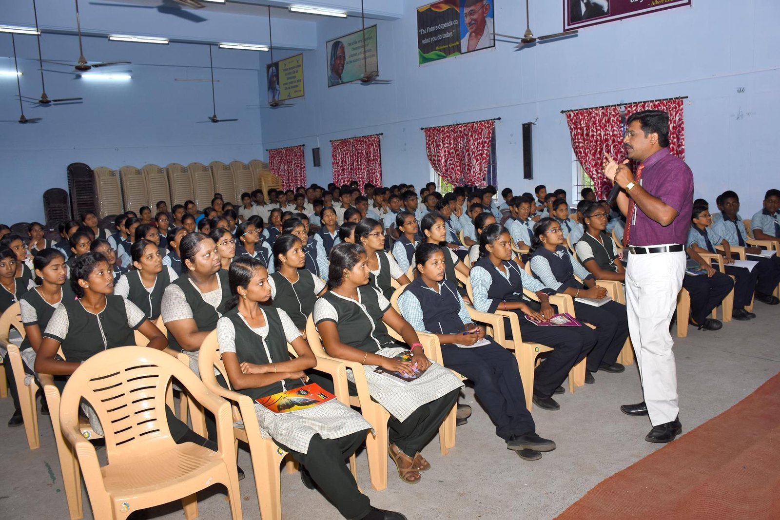 Stress Management & Personality Development lecture to school students